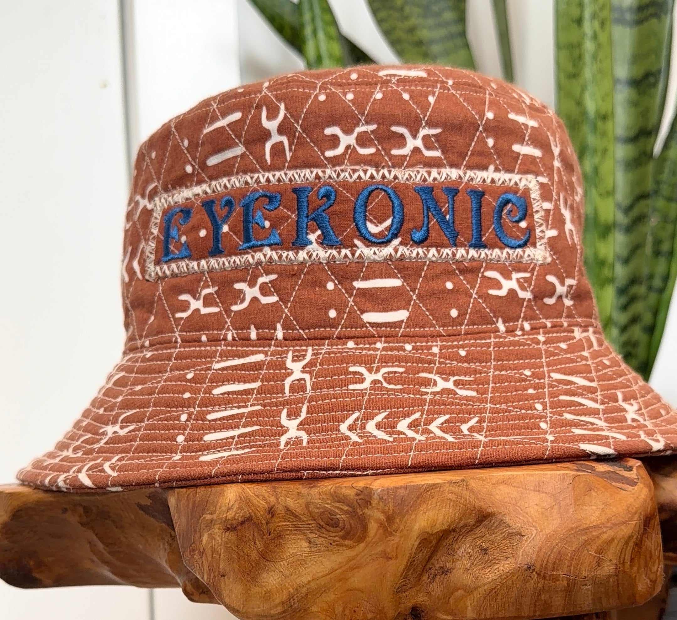 Divine Quilted Bucket African Fashion Hat