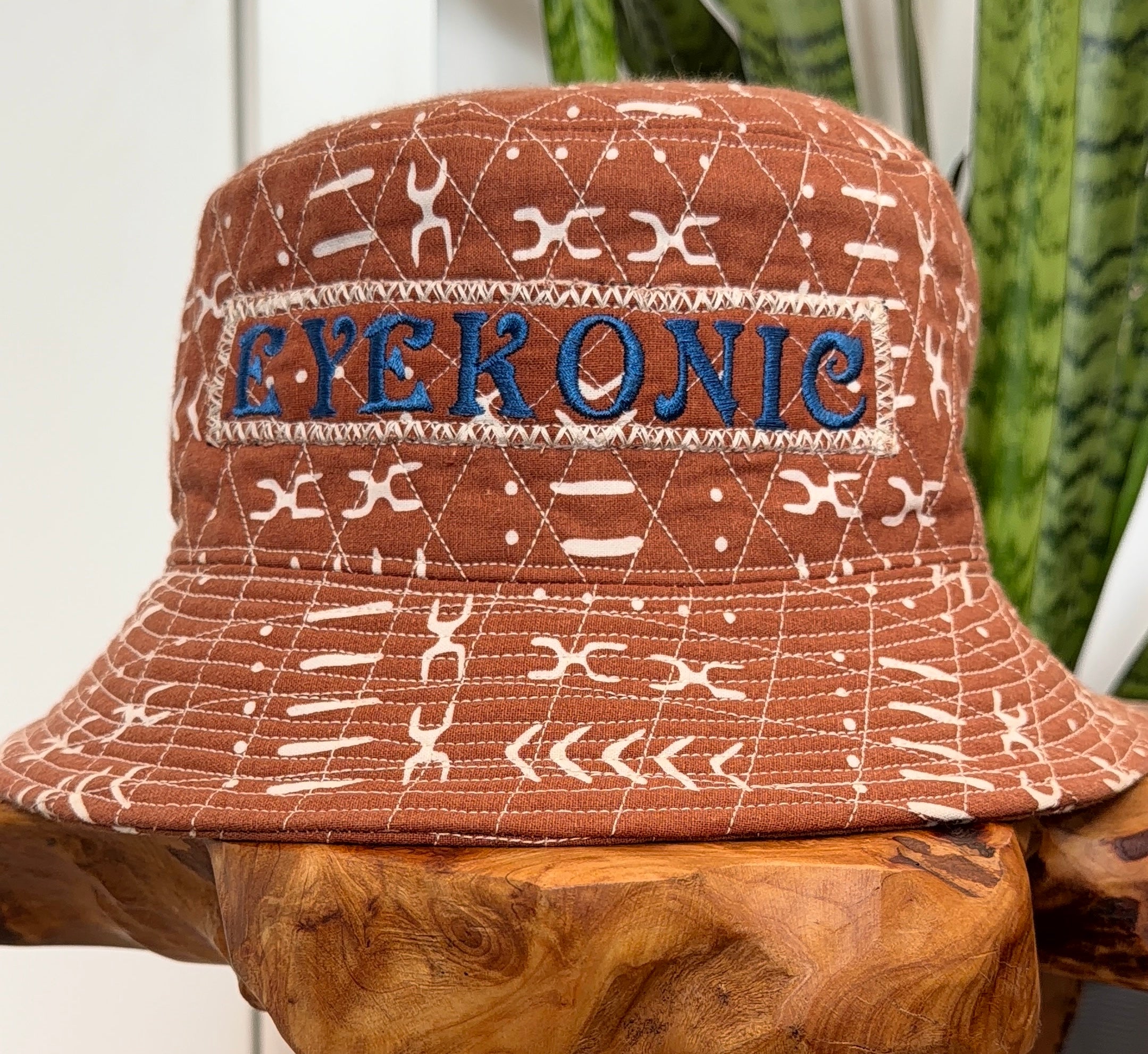 Divine Quilted Bucket African Fashion Hat