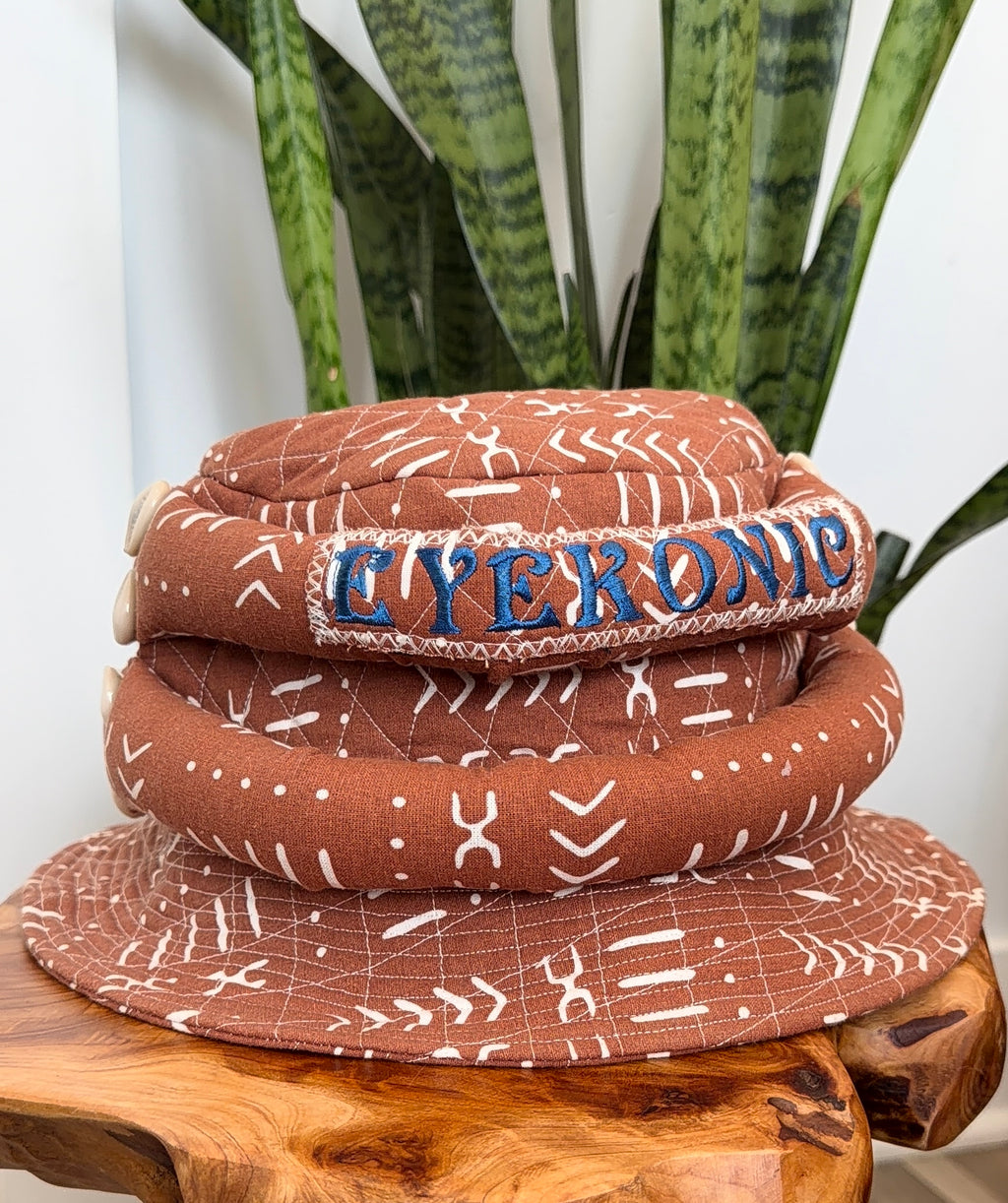 Divine Quilted African Fashion Hat