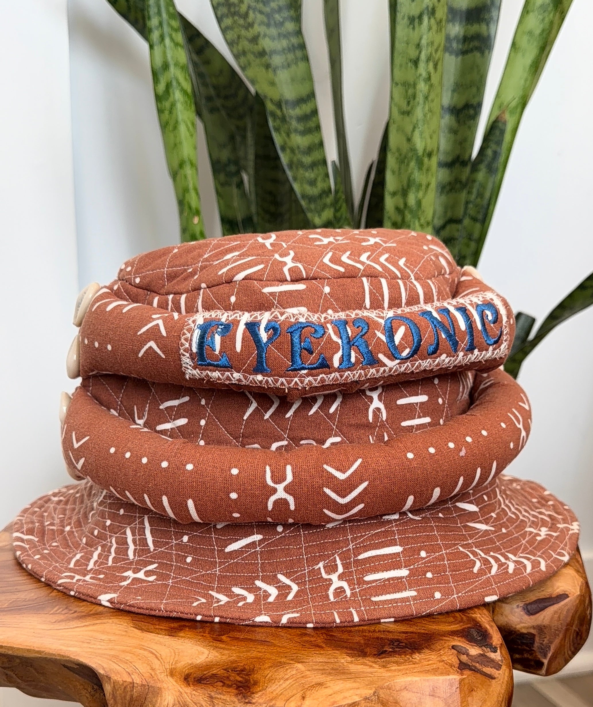 Divine Quilted African Fashion Hat
