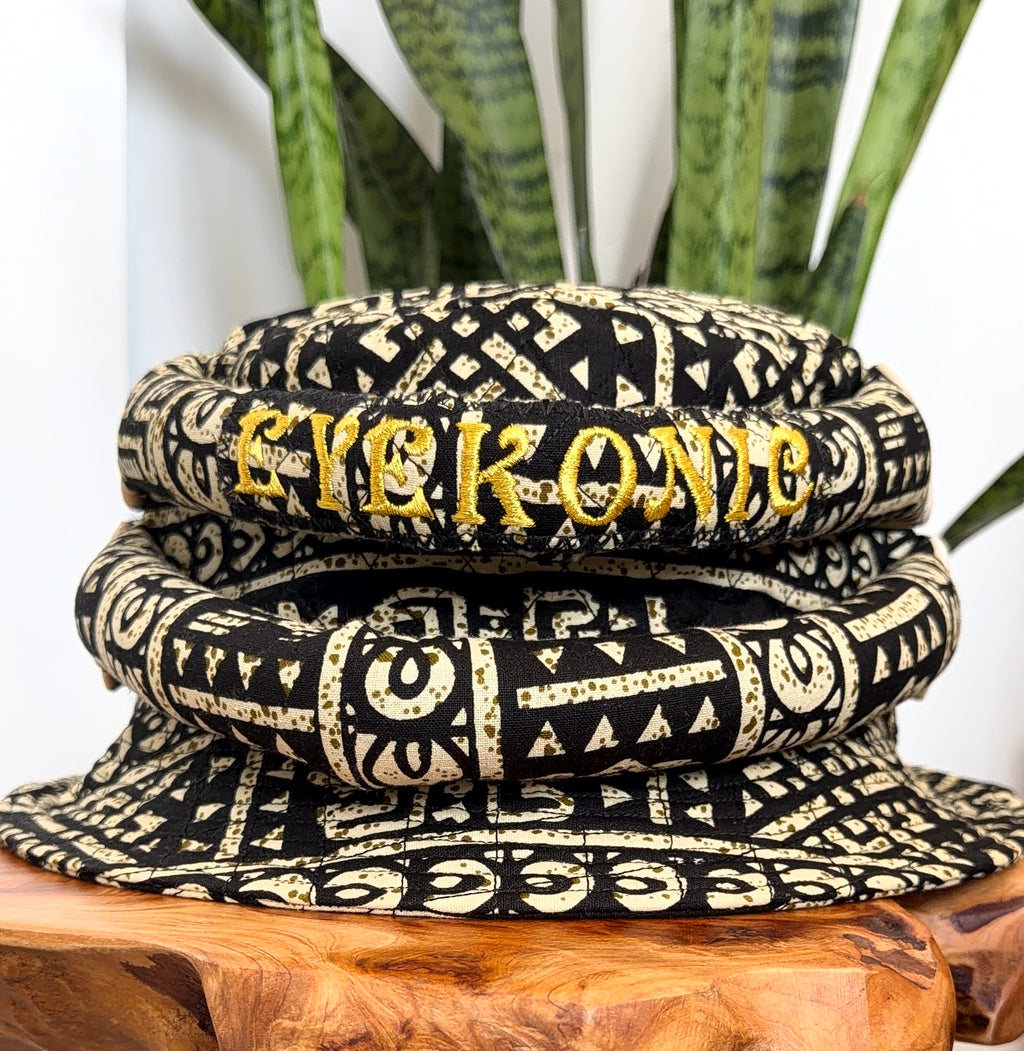 Radiant Quilted African Bucket Fashion Hat