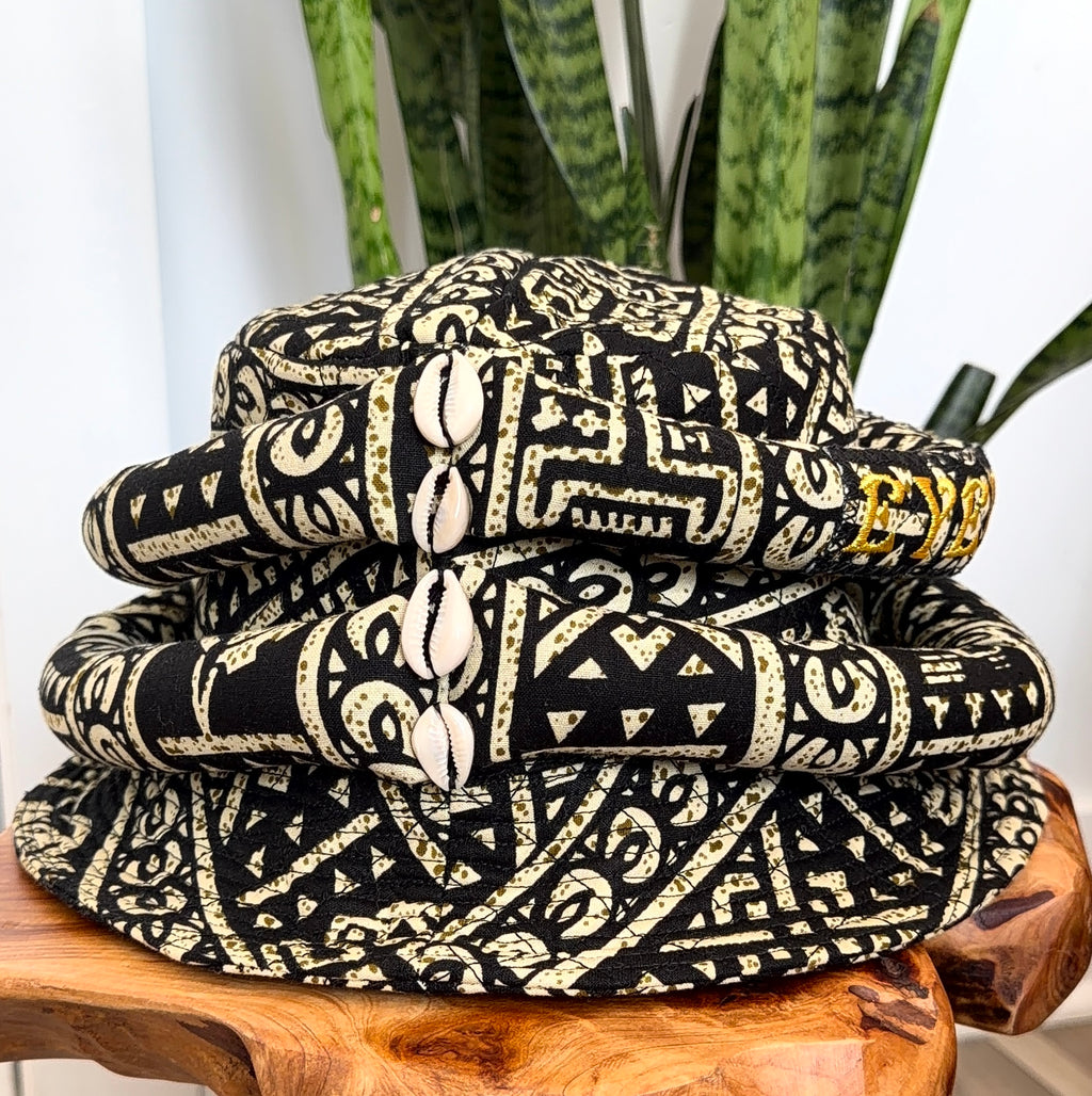 Radiant Quilted African Bucket Fashion Hat